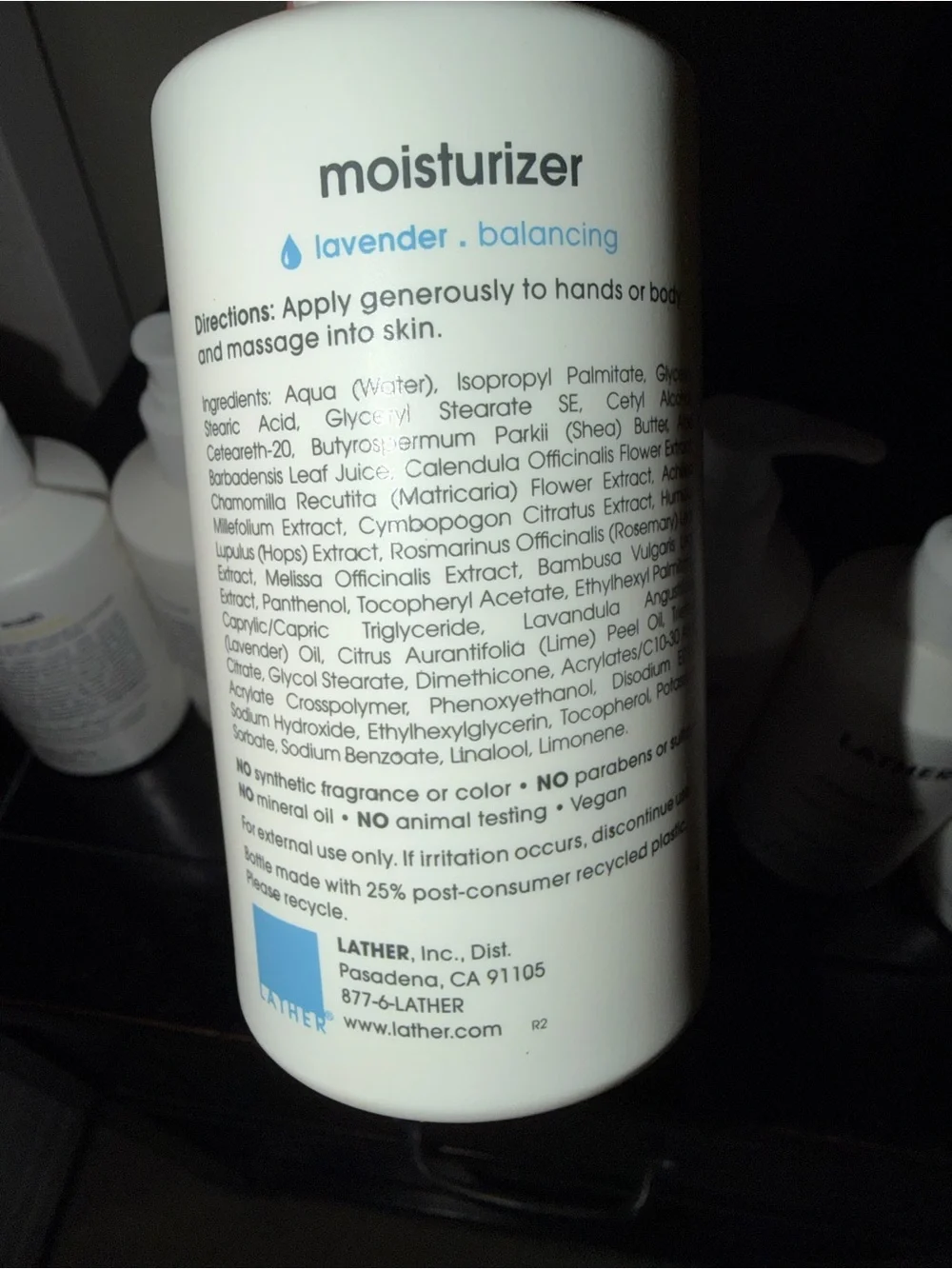 Clean Product LATHER Moisturizer,  Bottle (10.14 fl oz)